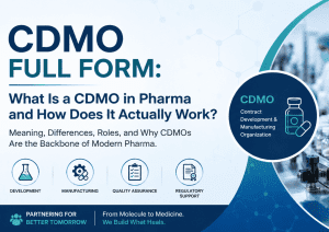 CDMO Full Form: What Is a CDMO in Pharma and How Does It Actually Work?
