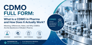 CDMO Full Form: What Is a CDMO in Pharma and How Does It Actually Work?